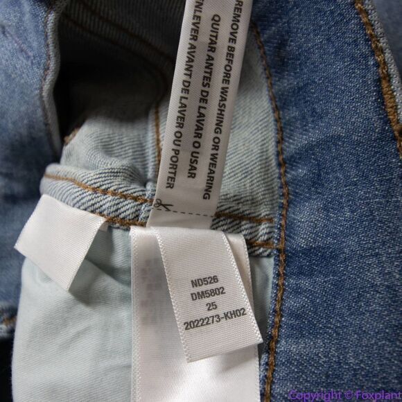 NEW Madewell Stovepipe Jeans in Euclid‎ Wash, 25, ND526 - Picture 14 of 16